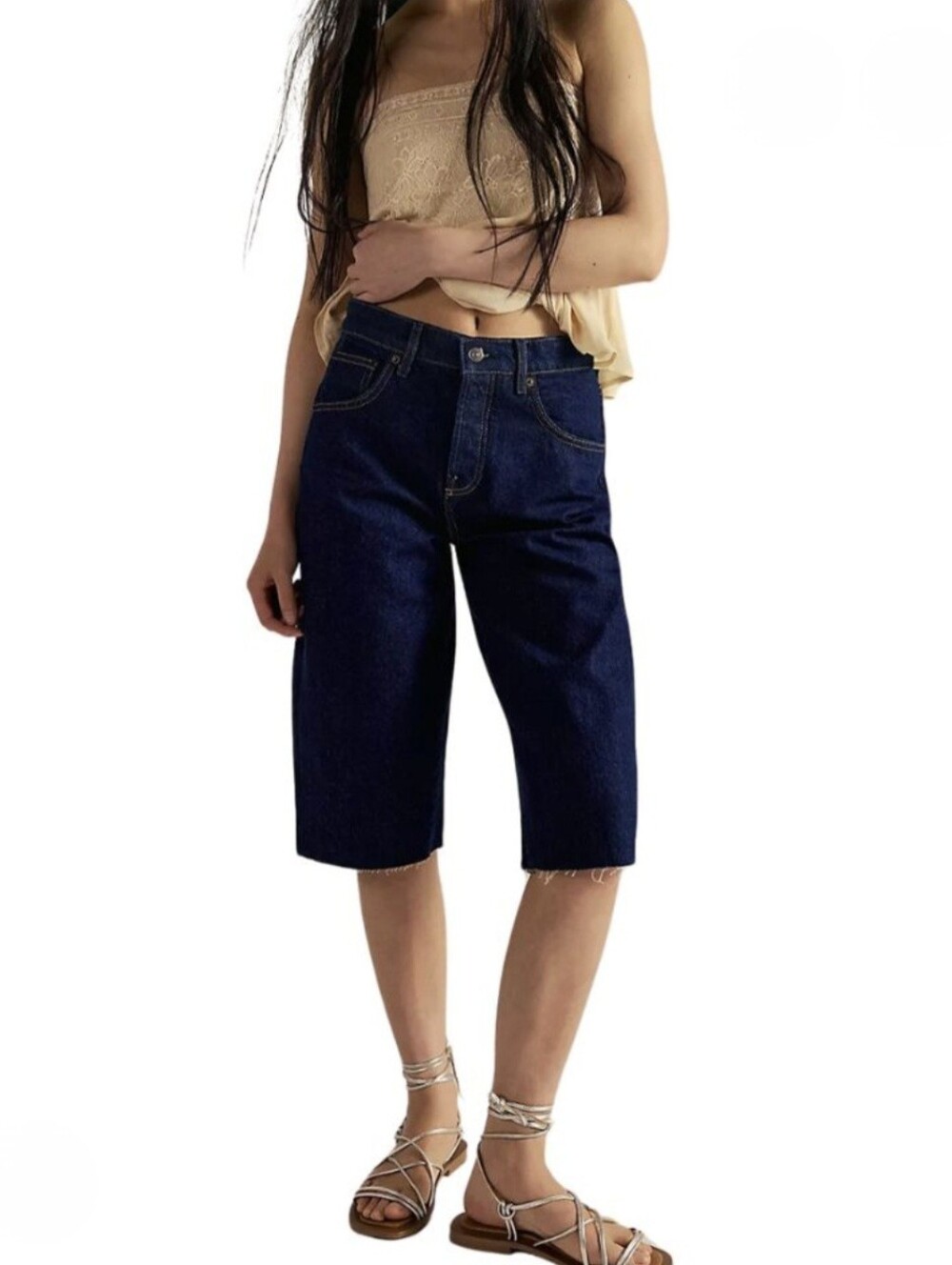 NWT Free People Jam Session Relaxed Capri